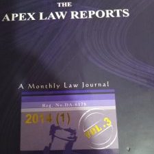 Apex Law Reports, Vol 3