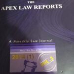 Apex Law Reports, Vol 3