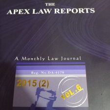 Apex Law Reports, Vol 6